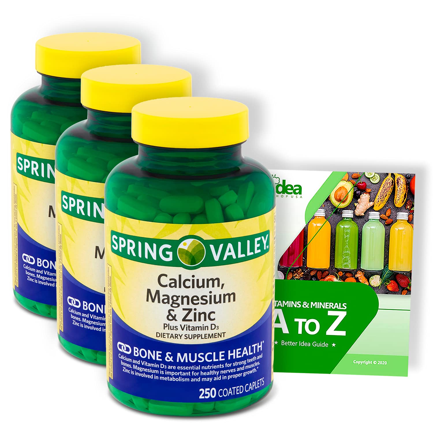 Buy Idea Shop USA Spring Valley Calcium, Magnesium and Zinc Plus