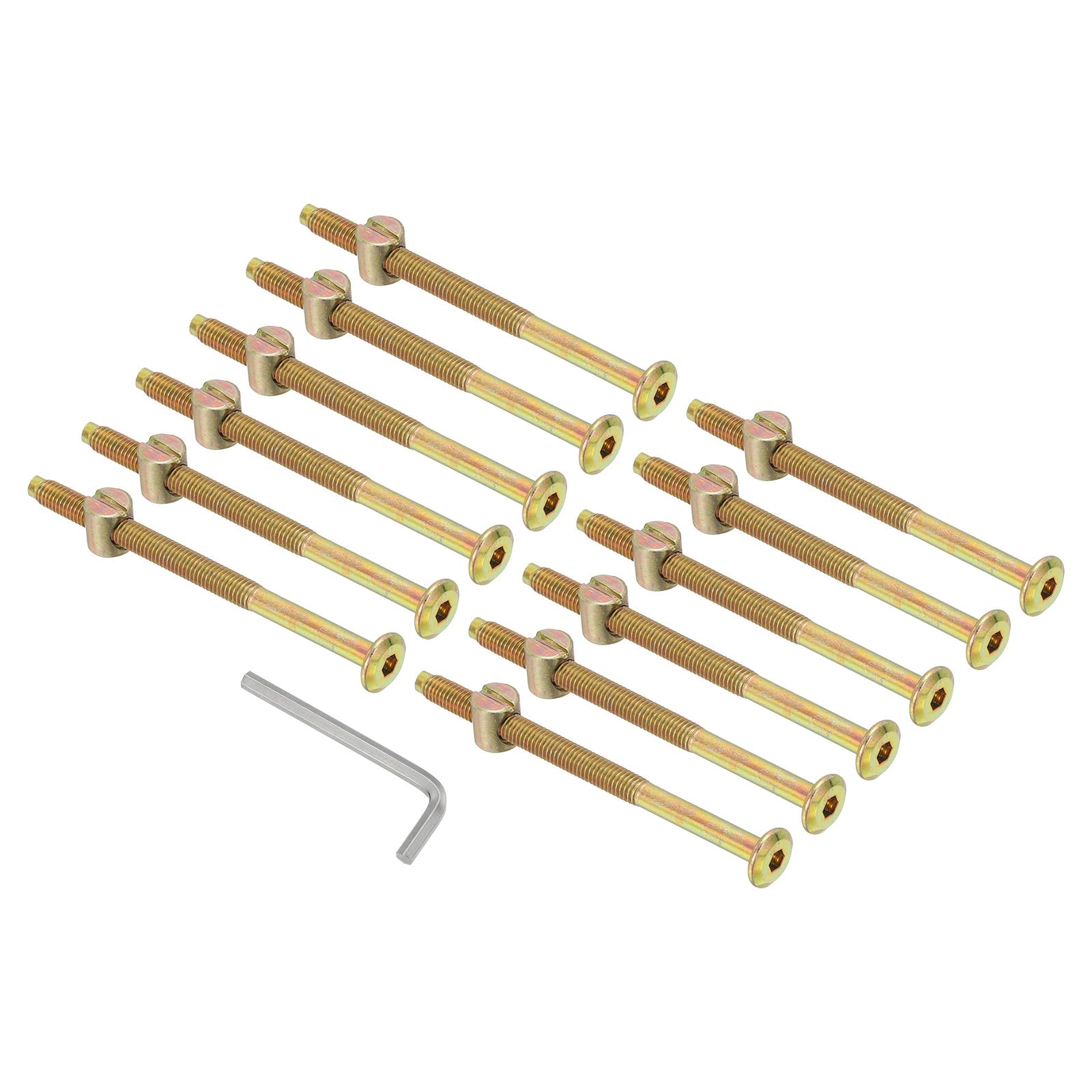 PATIKIL M6 x 90mm Bunk Bed Bolts