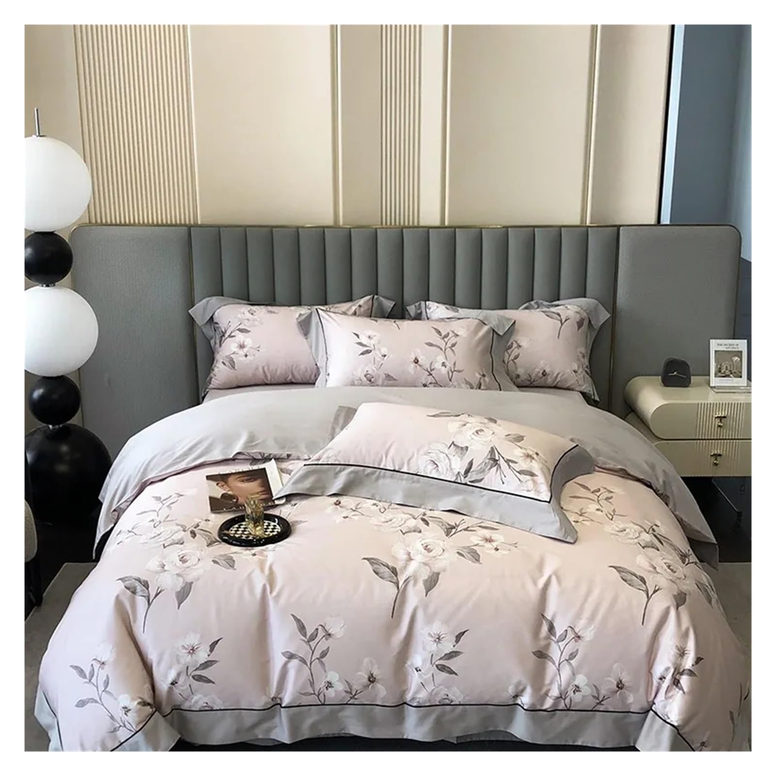 Amazon｜掛け布団カバーセット, クイーンキング花柄布団カバーカラフル