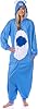 Mad Engine Care Bears Hooded Union Suit Footless One Piece Costume Pajama For Men or Women