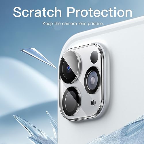Miniatura 9 de JETech Protector de lente de cámara para iPad Pro de 11 pulgadas12.9 pulgadas (versión 202220212020), vidrio templado transparente HD antiarañazos