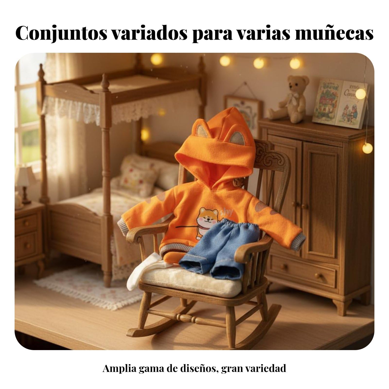 Vestido para Muñeca 1/ Conjunto Traje Uniforme Escolar Ropa Tela Suave par Delicado O Gorros Adecuado para Fotografía Exhibición Juego Imaginativo , Yf6-1189
