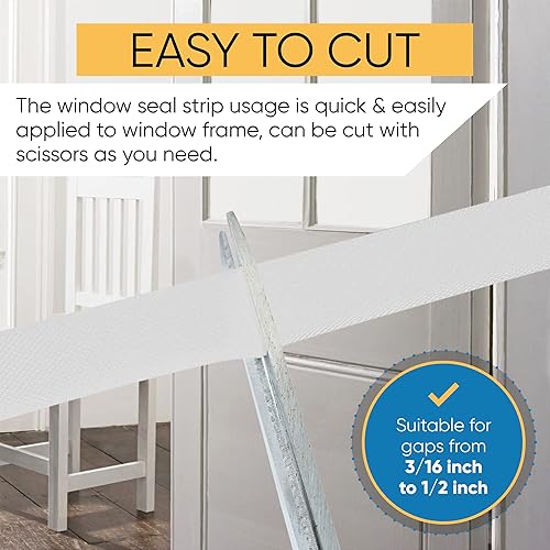 Miniatura 7 de Burlete adhesivo en forma de V, burlete de sellado de puerta, tira de espuma para marco de puerta, aislamiento lateral, jamba inferior, ranura