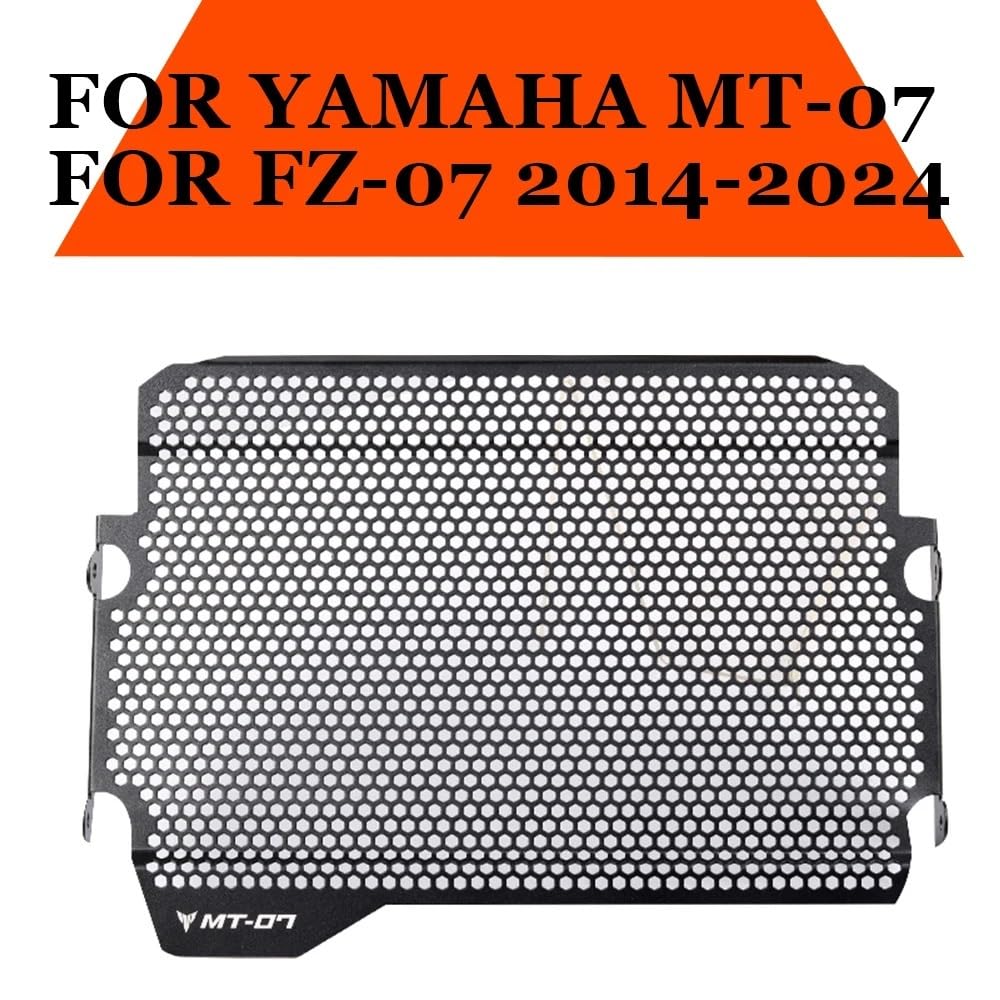 Grille Protection Radiateur Yamaha MT-07/FZ-07 2017-2024 - Acier Inoxydable | Anti-cailloux Et Boue