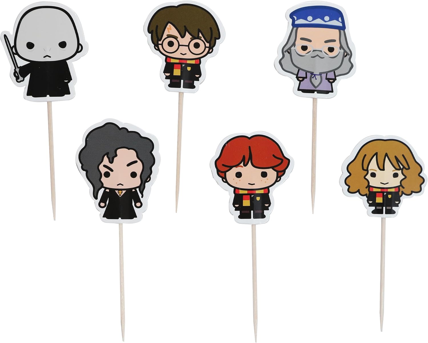 PME Harry Potter Birthday Cupcake Decorating Kit (Set of 24 Cases & Toppers) image 2