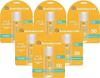 Spf#50 Face Guard Stick 0.5 Ounce (17ml) (Pack of 6)