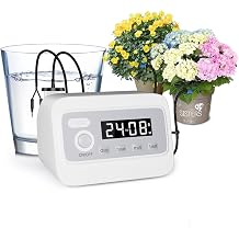 49FT Automatic Plant Watering SystemHEKIWAY 390 Adjustable Watering Modes, Supports 15-36 Pots | Indoor Garden System & Vacation Plant Watering Devices, Auto Watering for Plants Outdoor