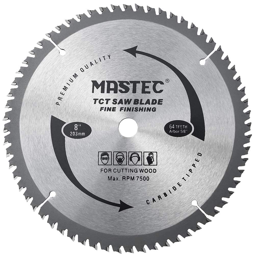 12 Inch 80 Tooth Table Saw Blade Fine Finishing for Wood Cutting with 1-Inch Arbor