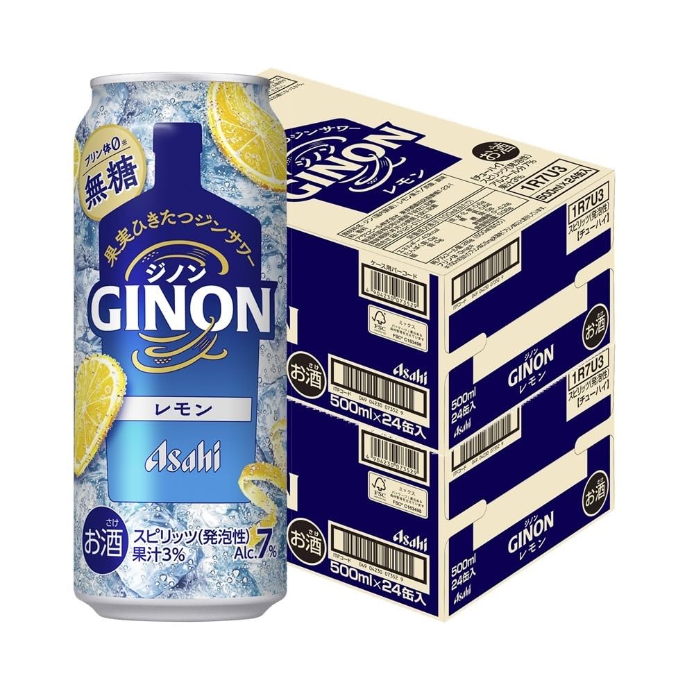 ジノン レモン 楽天市場】GINON ジノン レモン 350ml 缶 ｜ チューハイ 缶