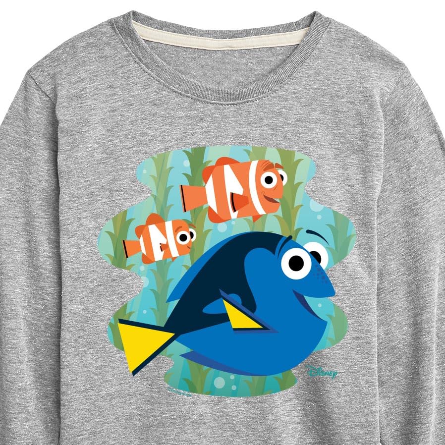 Disney Finding Dory - Dory, Nemo, & Marlin - Toddler & Youth Long Sleeve Graphic T-Shirt3