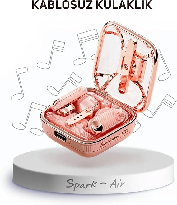Divoom LoveLock Kayıt Özellikli Bluetooth Hoparlör ve Spark Air TWS Kulaklık Hediye Seti
