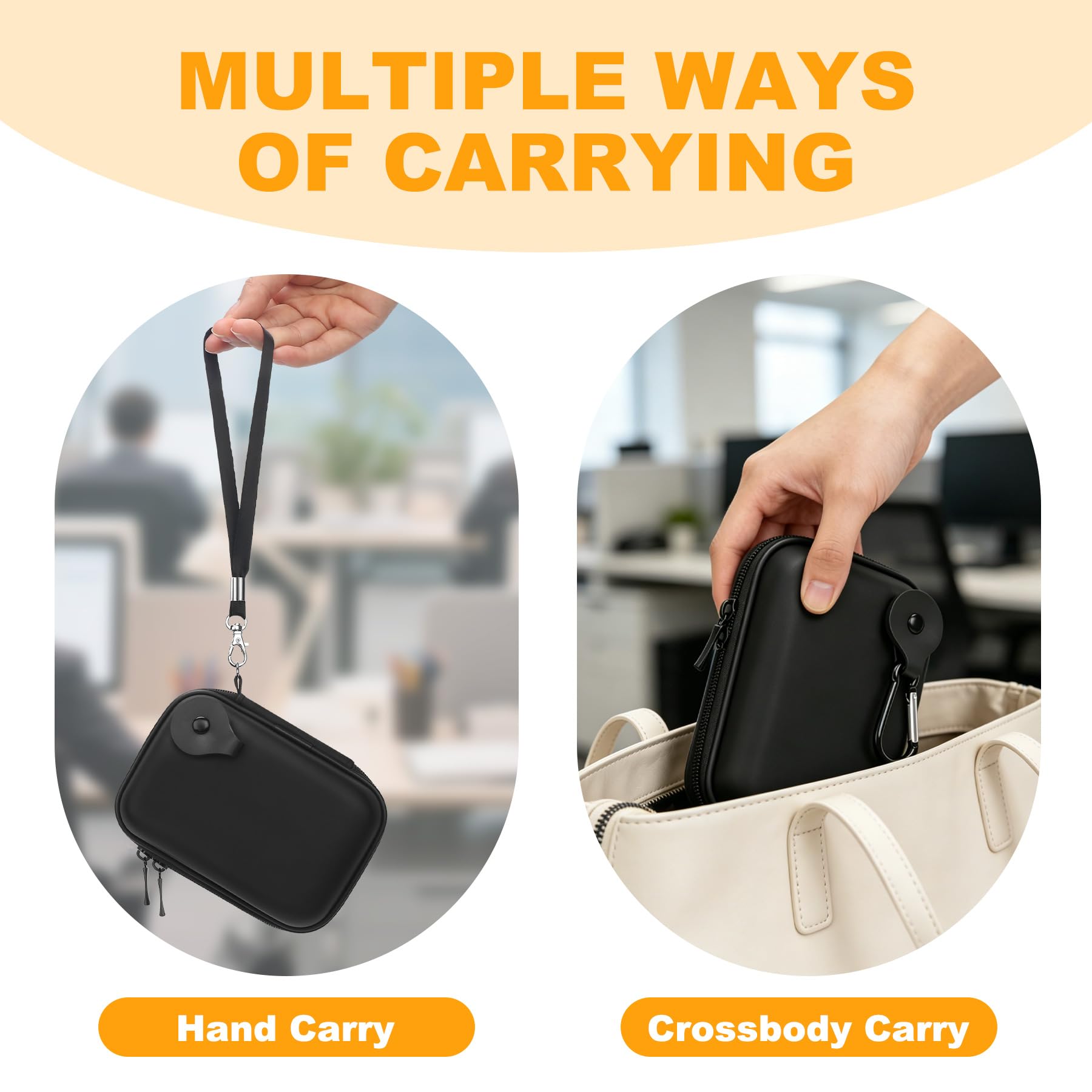 Amazon.com: Feacan Hard Case for Toshiba Canvio Basics/Advance