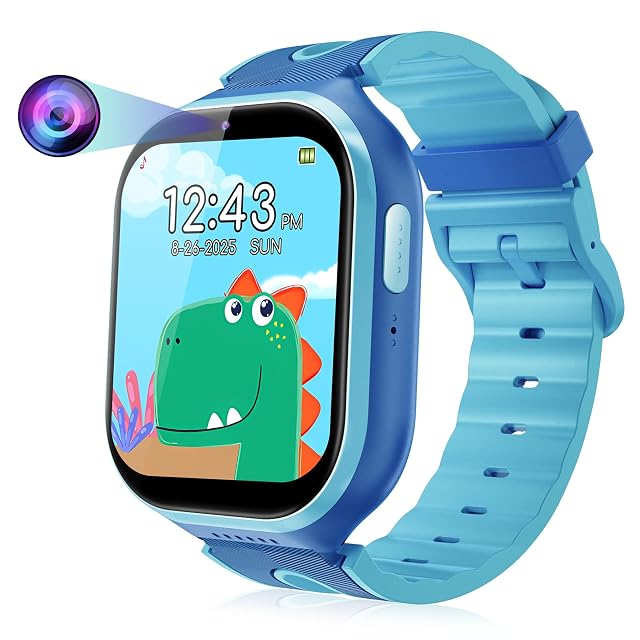 Smart Watch for Kids No App 14 Games 1 83 Touchscreen Bedtime Stories Alarm Clock Camera Music Player