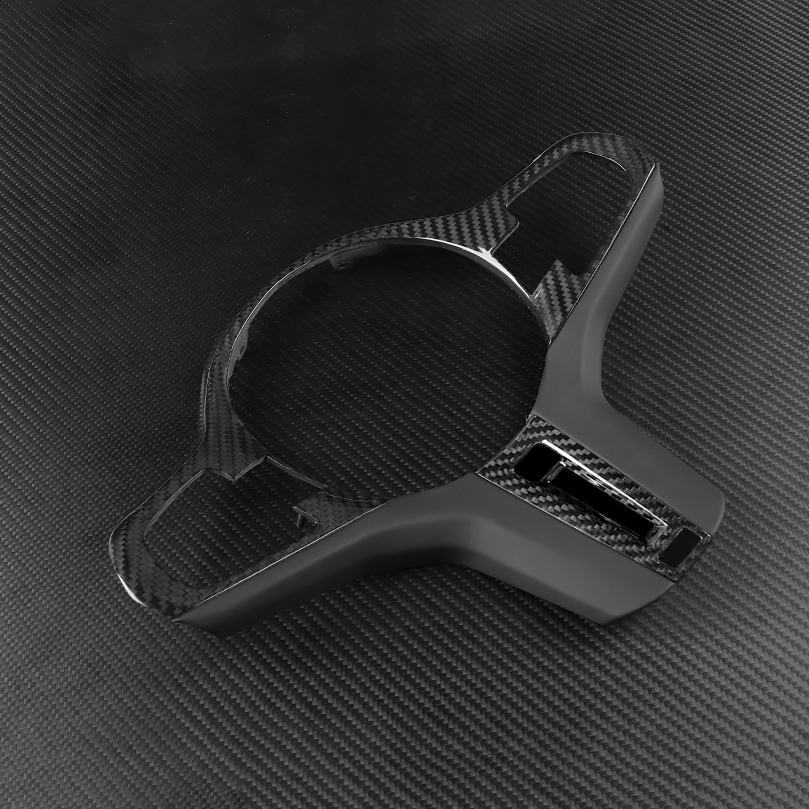 Amazon.com: Toworldit Real Cabon Fiber Steering Wheel Cover Part 