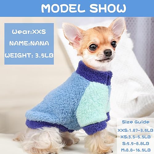 Miniatura 3 de Suéteres para gatos, ropa para perros pequeños, ropa para cachorros, suéteres para perros pequeños, chihuahua, yorkie, ropa de perro, forro polar