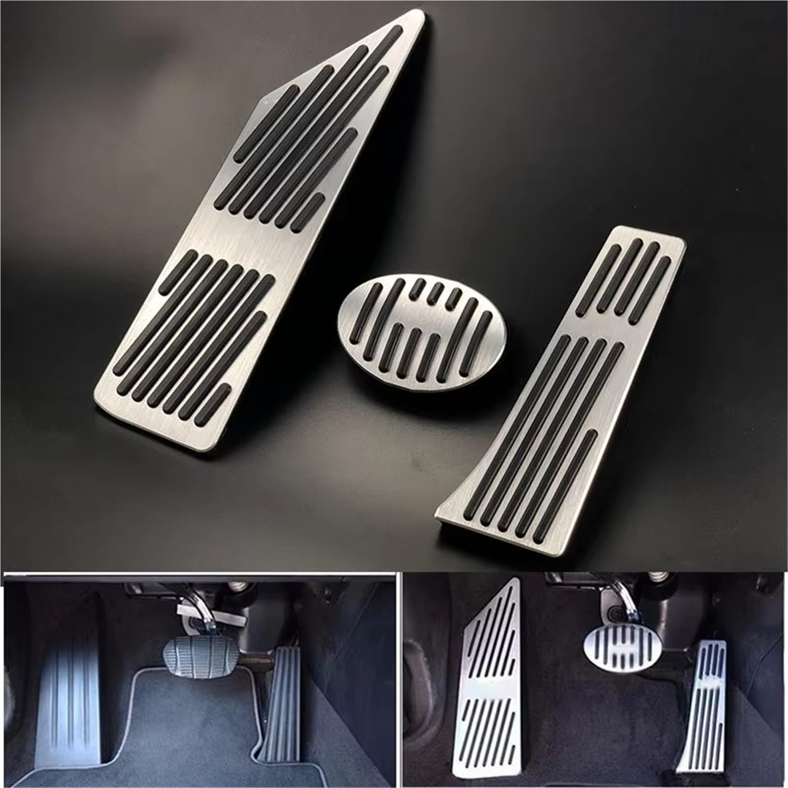 Almohadillas Pedal Reposapiés Freno Acelerador Combustible Gas Sin Perforación Para F48 Para X1 F39 Para X2 F45 Serie 2 2015-2023 Almohadilla Pedal Embrague
