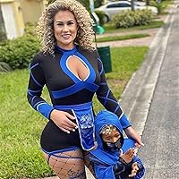 Vista 11 de Alyweatry Disfraz sexy de Halloween para mujer, disfraz de anime para cosplay, disfraz de guerrero ninja dragón Rojo