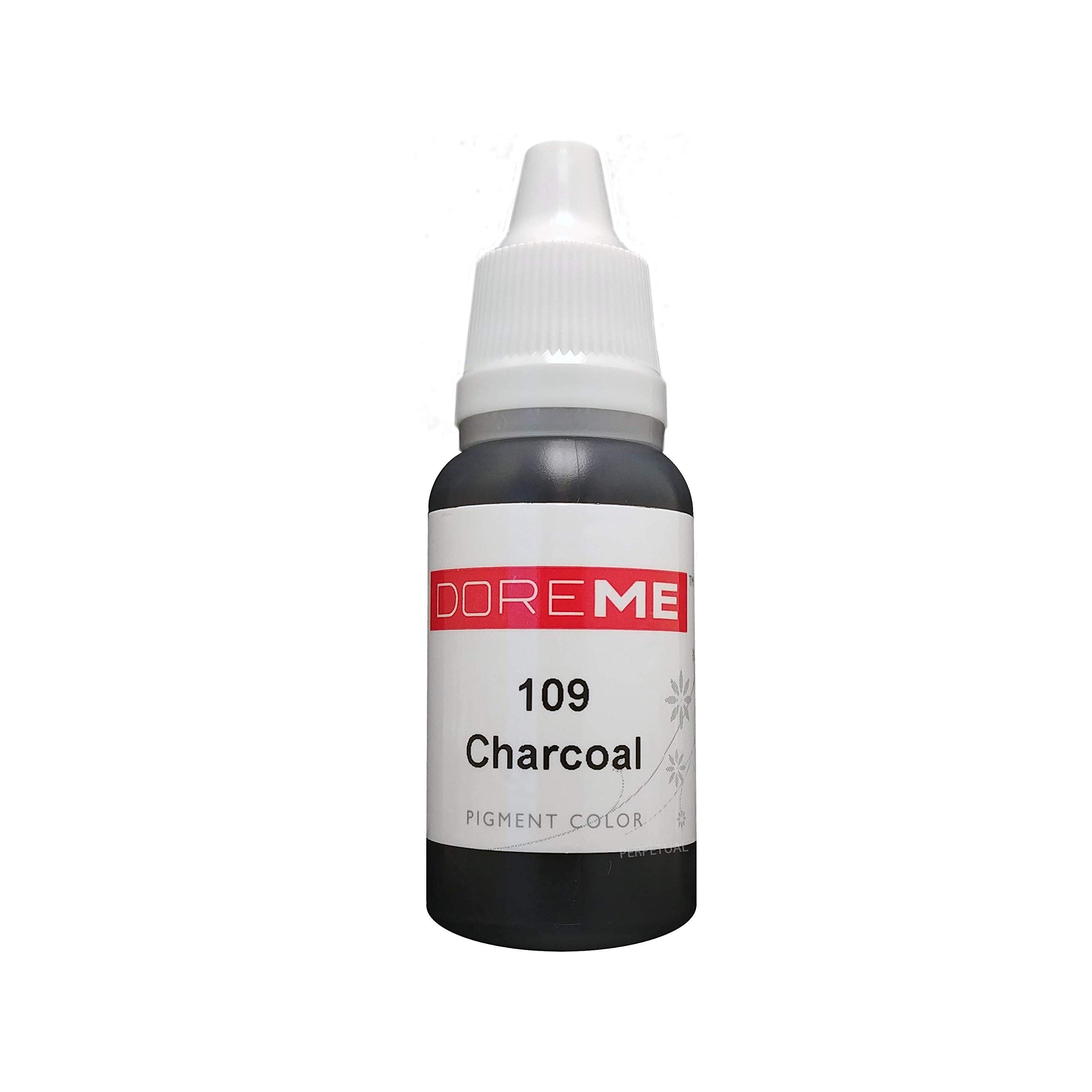DOREME Permanent Makeup Pigment Ink Color Tattoo Micro Cosmetic Micropigmention U PICK COLOR (CHARCOAL) by Doreme