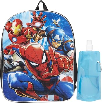 Amazon.com: Marvel Spiderman - Juego de mochila de 3 piezas, diseño de  Spiderman Boys : Ropa, Zapatos y Joyería