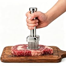 28-Needle Meat Tenderizer Tool, 304 Stainless Steel Steak Tenderizer