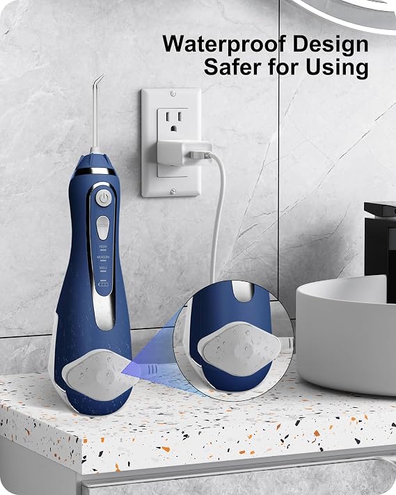 Replacement for Waterpik Charger for Waterpik Water Flosser WP-580 Series, Cordless Flosser Charger for Waterpik WP-580 WP-582 WP-583 WP-587 Cordless Advanced 2.0 Water Flosser(Not for WP-560 Series)