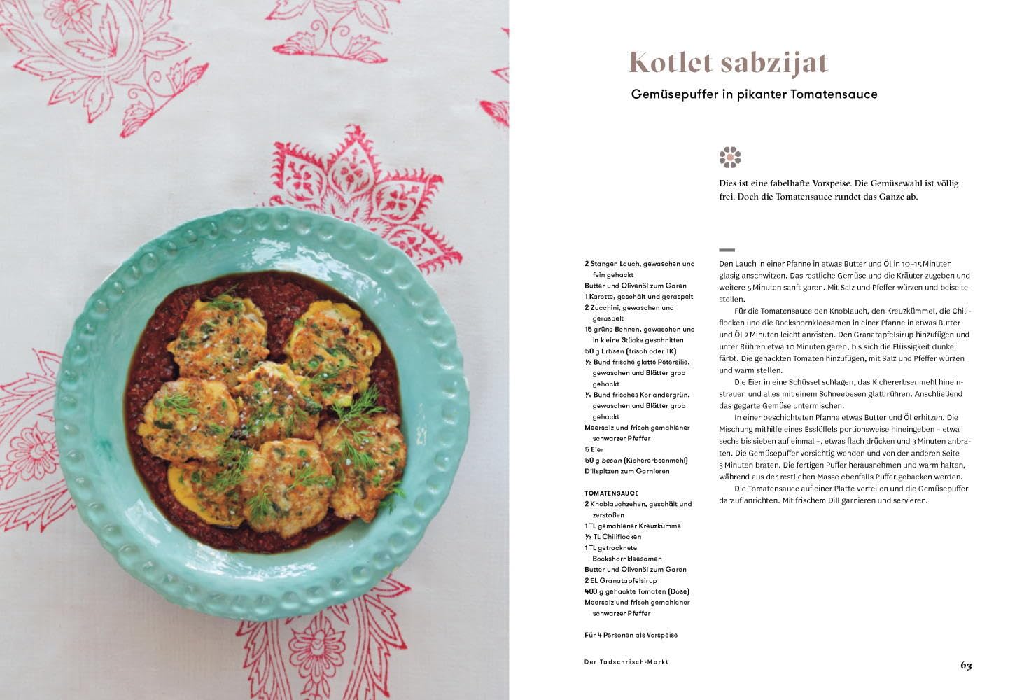 Pardiz: Die Küche Persiens . Das Persien-Kochbuch