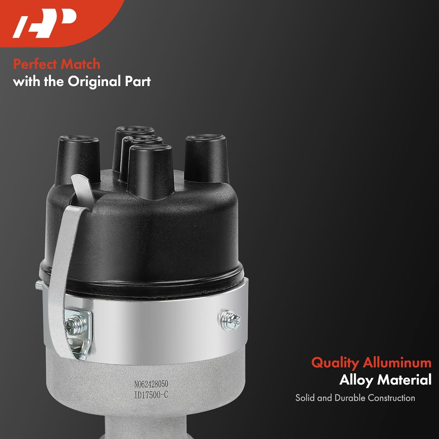 A-Premium Ignition Distributor with Cap and Rotor Compatible with Farmall, International Tractor & International Combine - Super H, Cub, 105, 300, 504, 340, 400, 450, 350, Super M, M, H, T6, T340