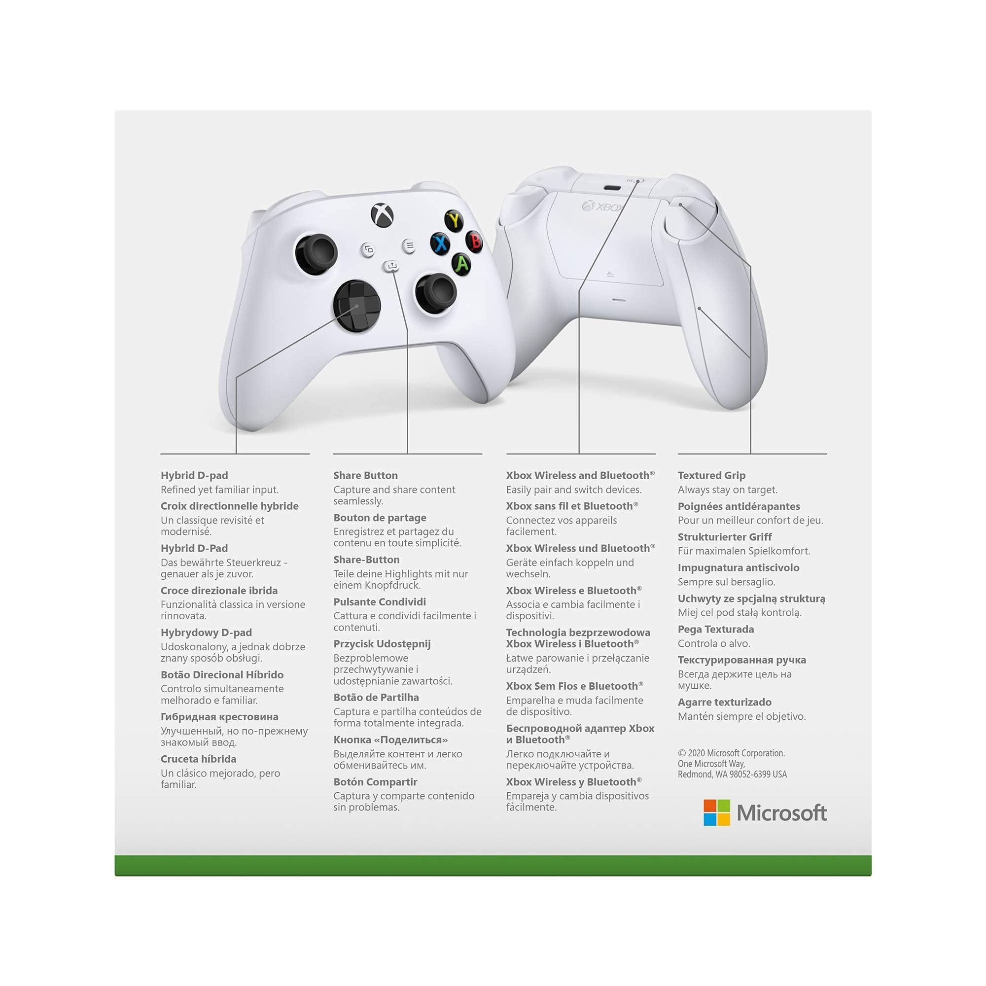 Amazon.com: Microsoft Mando Inalámbrico Xbox Series/One/PC