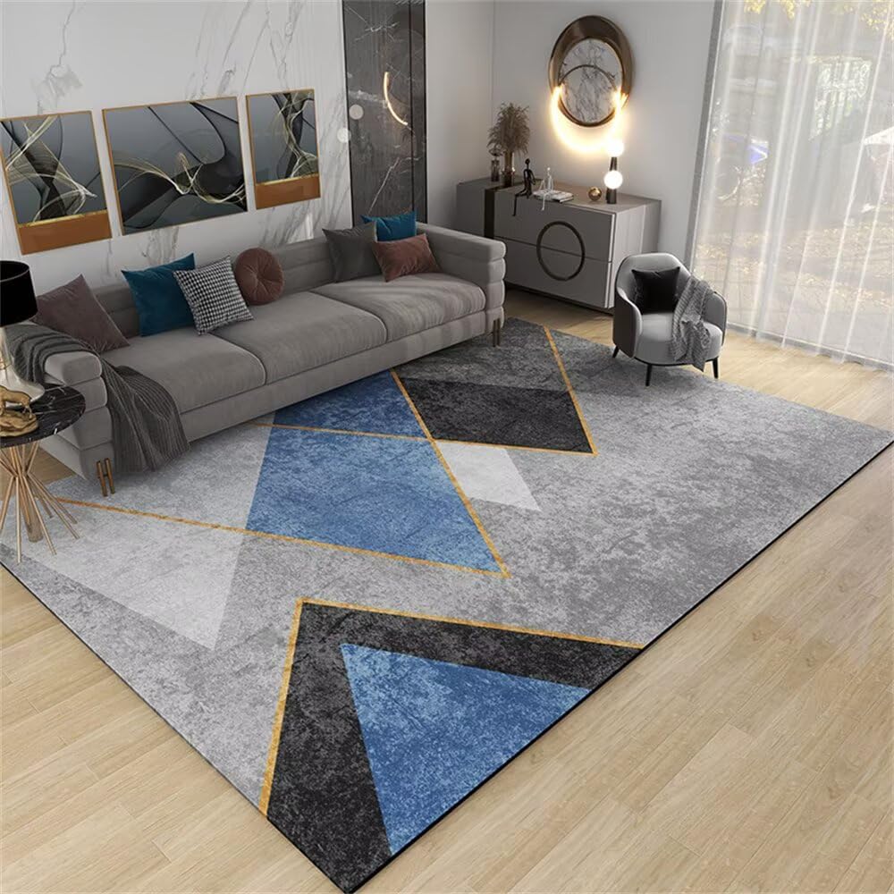 Tapis de salon lavable parfait pour la chambre de garçon