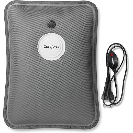 Careforce Electric Hot Water Bag - Grey