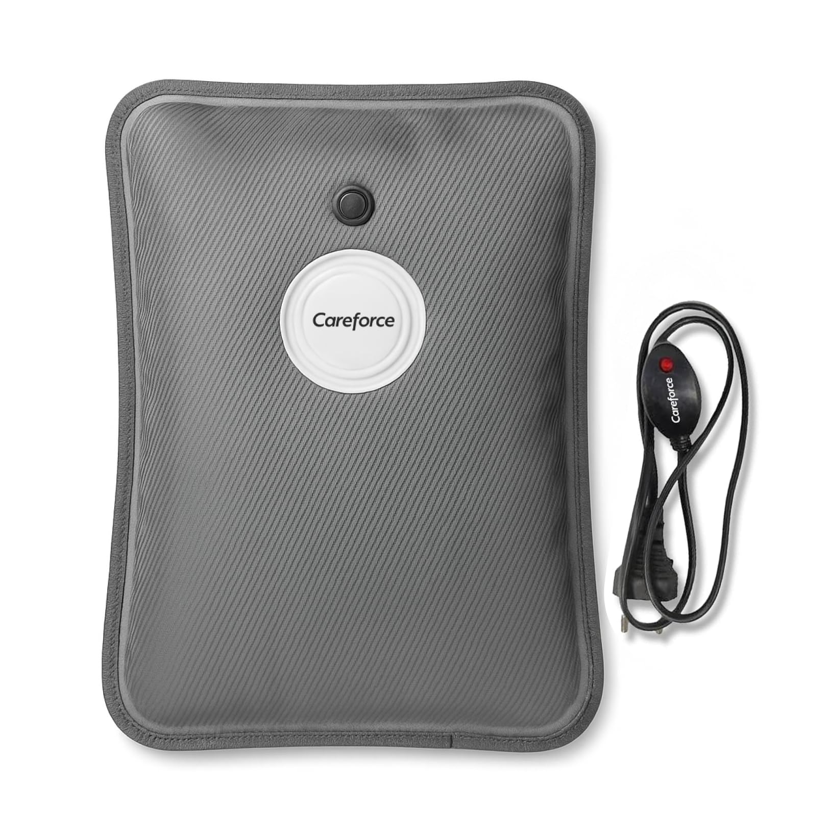 Careforce - The Force Behind Your Health Electric Hot Water Bag Electric Hot Bag Heating Bag Hot Gel Bag Electric Warm Water Bag Heat Bag Hot Pack - Grey, Multi Color