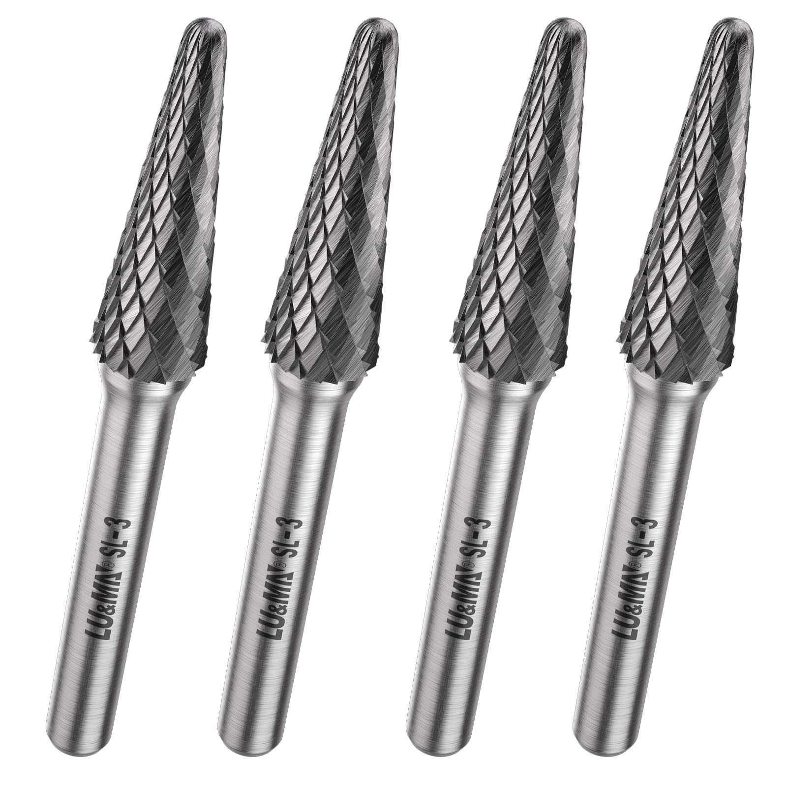 LU&MN SA-3 Tungsten Carbide Burr, 3/8" Head 1/4" Shank, 1 Pc — Amazon image 21