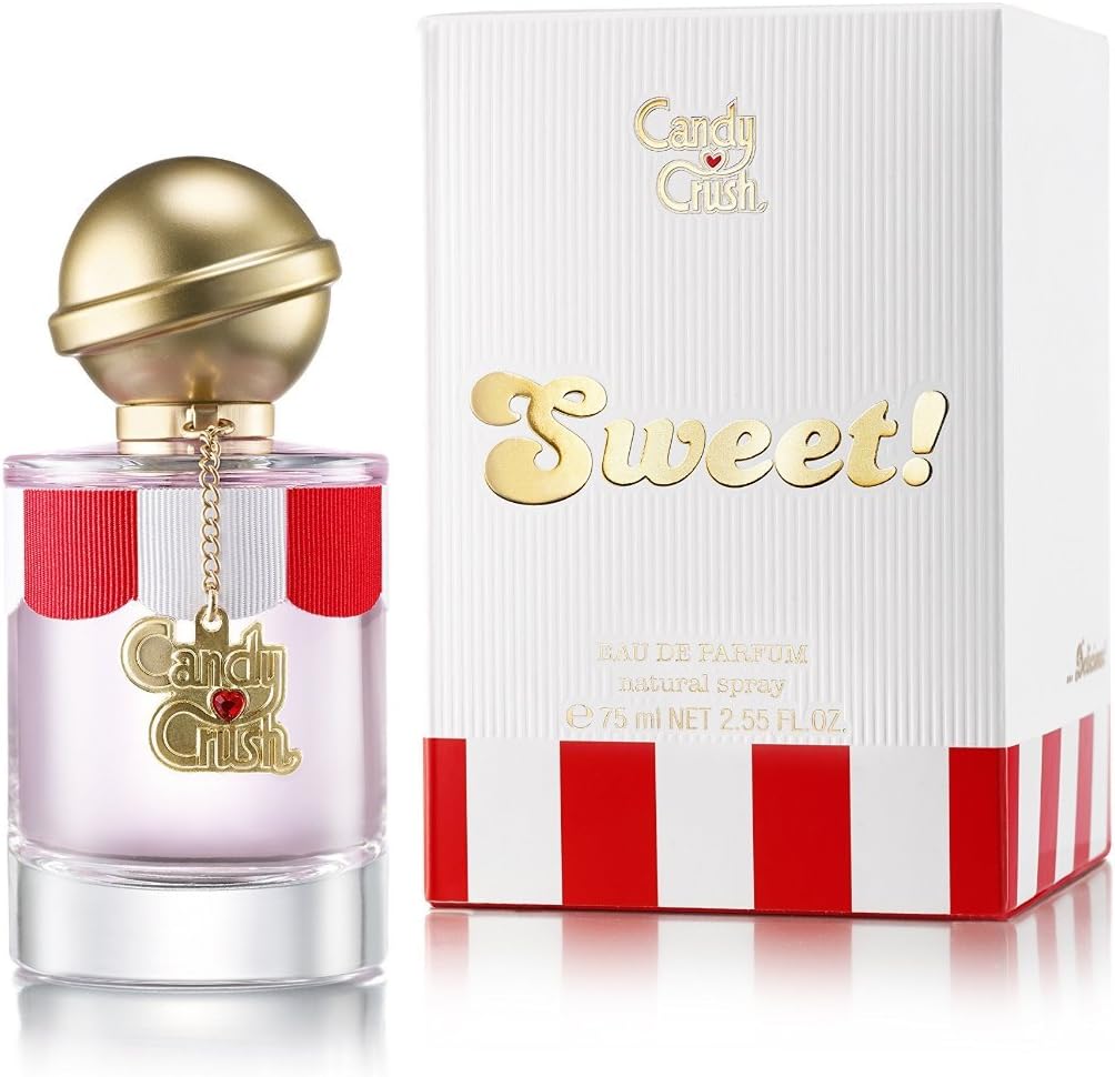 Candy Crush Sweet! Eau de Parfum Spray for Kids, 2.55 Ounce