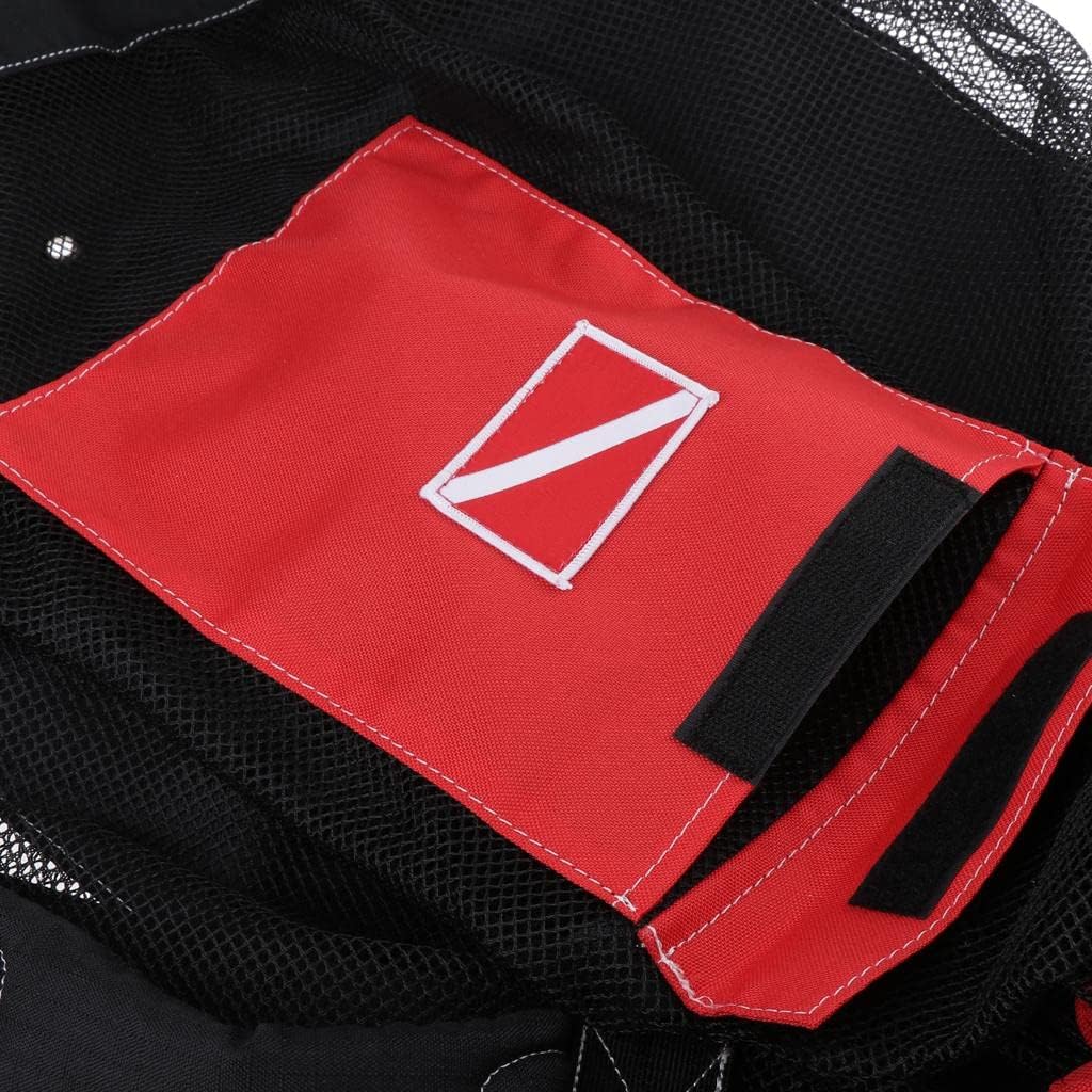 Premium Mesh Shoulder Strap - Ideal for Carrying Your Essentials, Red