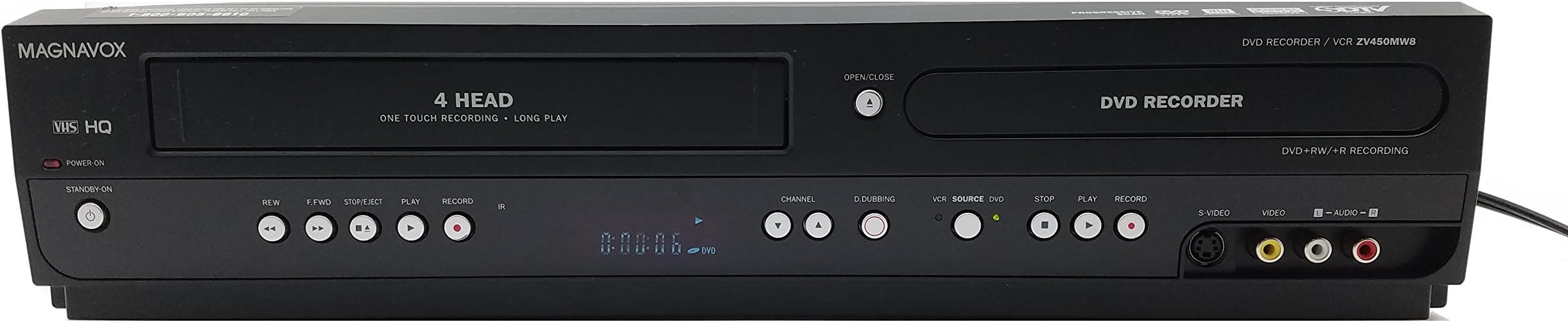 Magnavox ZV450MW8 DVD Recorder and VCR Combo with Digital