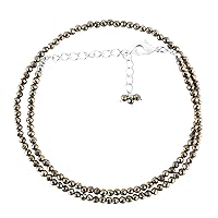 Vista 61 de Natural Moonstone Gemstones Choker Necklace, Faceted Rounds Beads, Silver Plated Jewelry, Healing Crystals, Birthday, Handamde, Minimalist, Women