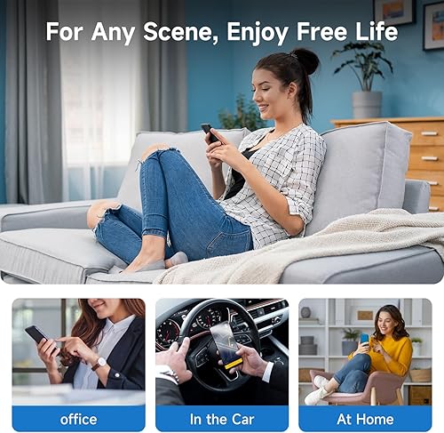 Miniatura 6 de Cable de carga para iPhone, paquete de 3 cables de carga de sincronización de datos con 3 cargadores de pared USB adaptador de enchufe de viaje