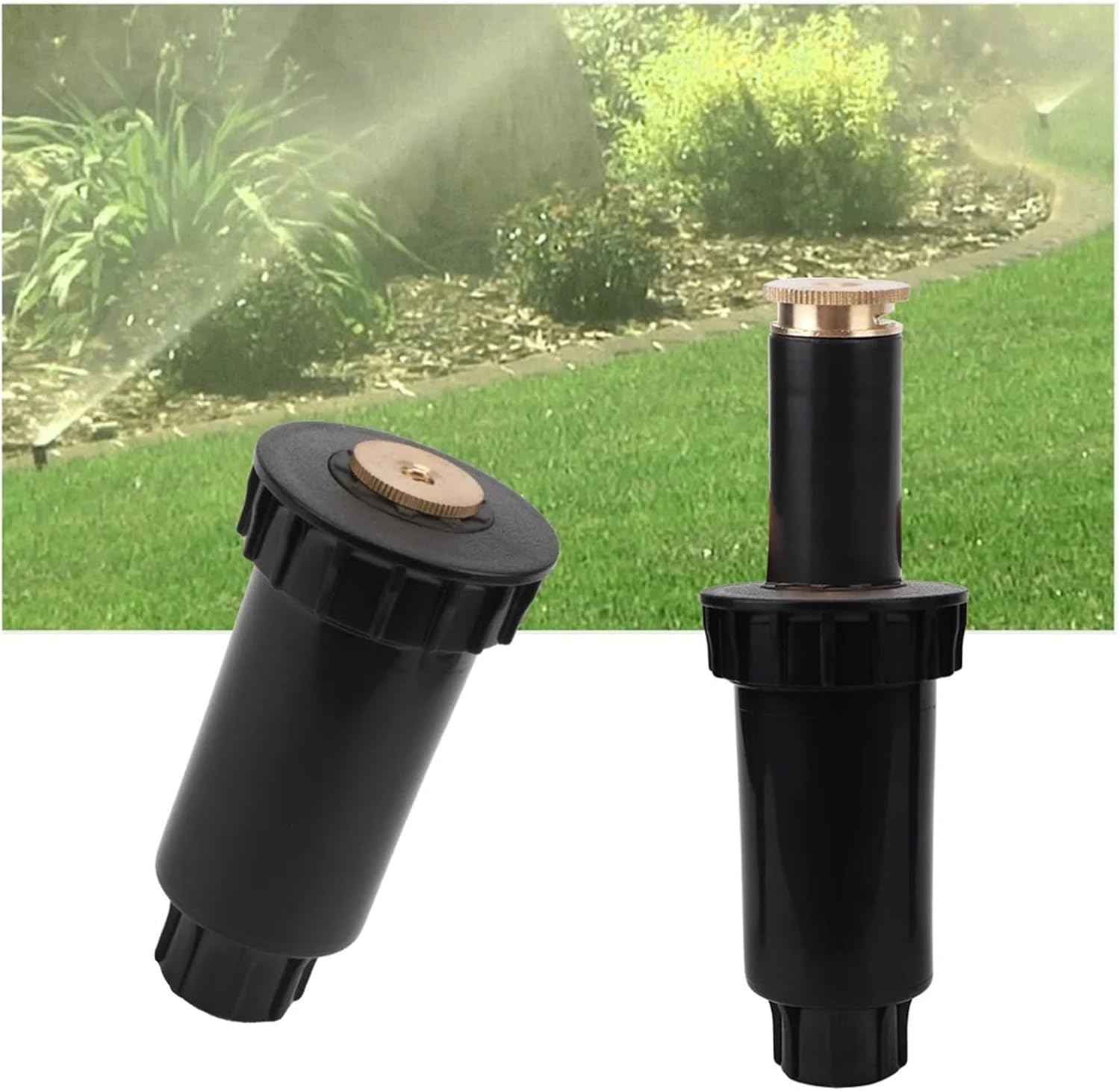 Irrigation System forgarden 360 Degree Automatic Pop Up Sprinklers Irrigation Watering Tool Garden Lawn Sprinkler Head Garden Sprinkler