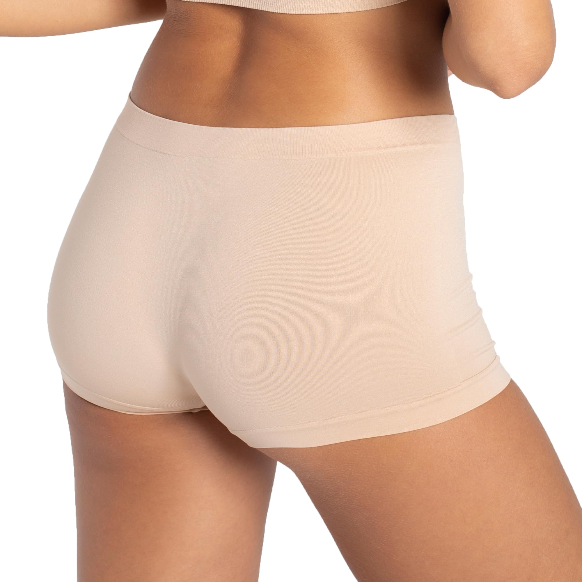 Gatta SHORT VIKI - Majtki damskie typu szorty, bardzo wygodne, miękkie, gładkie majtki, bokserki, bielizna z antybakteryjnym klinem, z lekko podwyższonym stanem, pakowane po 3 sztuki w jednym kolorze