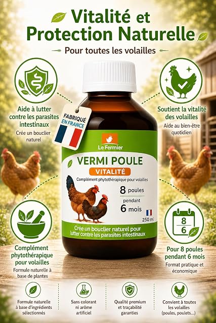 Foto 2 de 4 de VERMI gallina Le fermier 250 ml