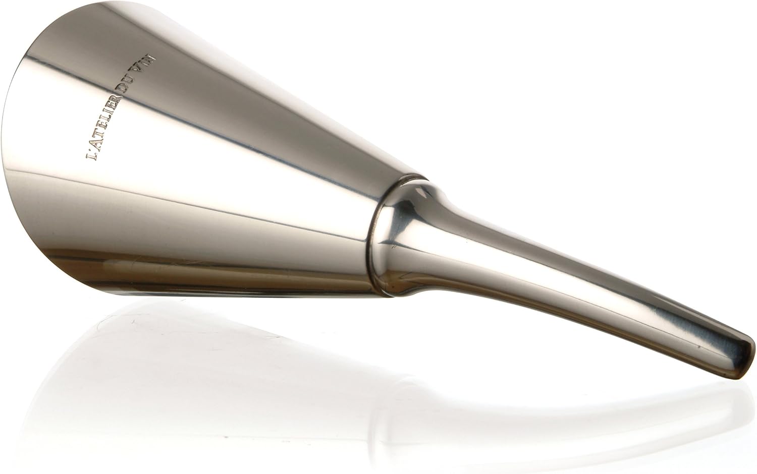 L'Atelier du Vin Massive Pewter Decanting Horn Wine
