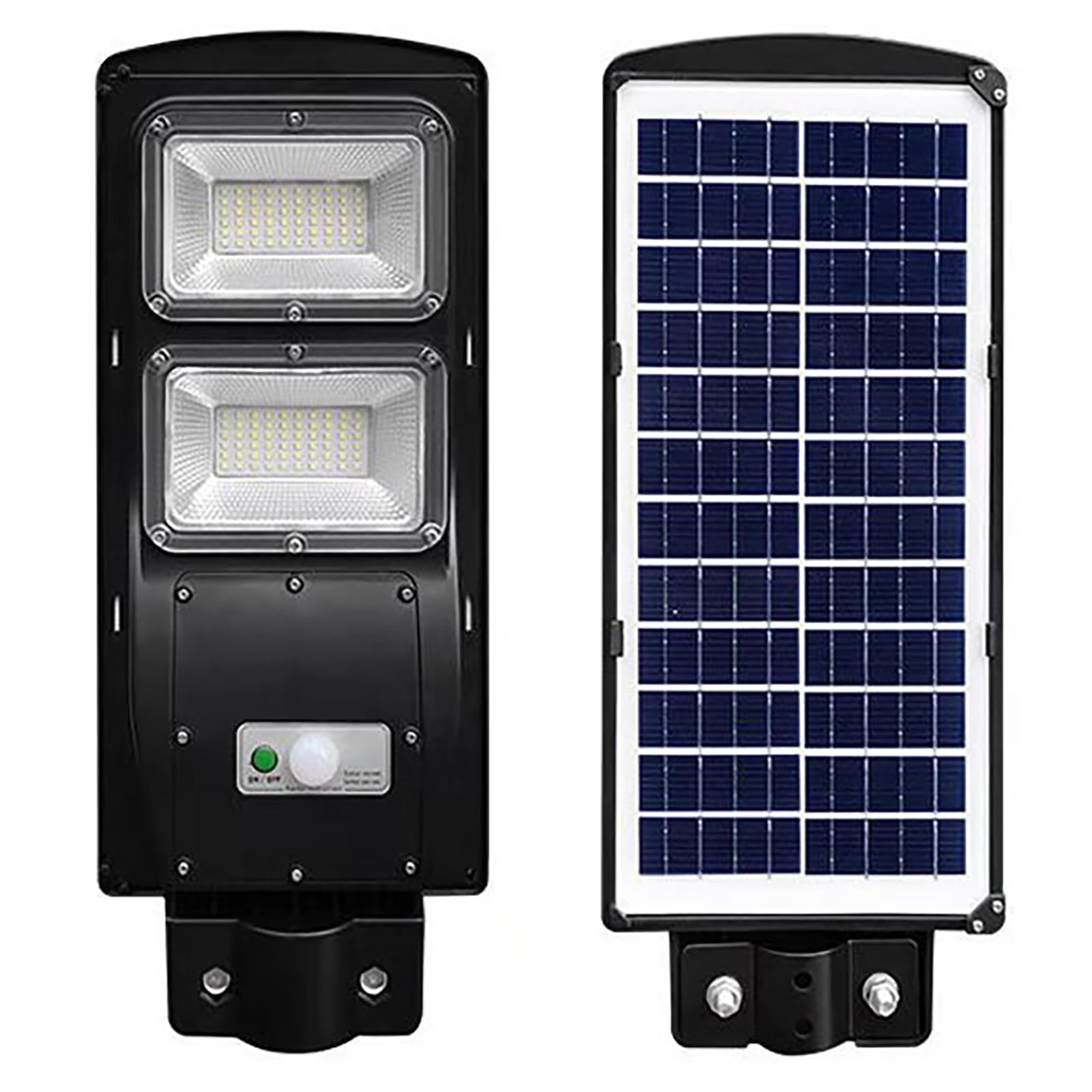 Lampe LED grand angle solaire pour éclairer une cour sombre efficacement