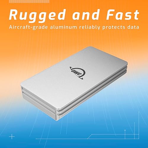 Miniatura 2 de OWC Unidad SSD externa NVMe NVMe compatible con bus de aluminio ultra portátil de 2 TB Envoy de 10 Gs USB-C Thunderbolt