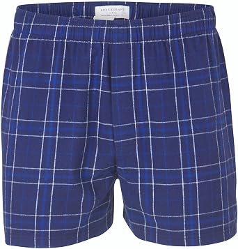 boxercraft Essential Cotton Flannel Boxer Shorts, with Fly Front Opening