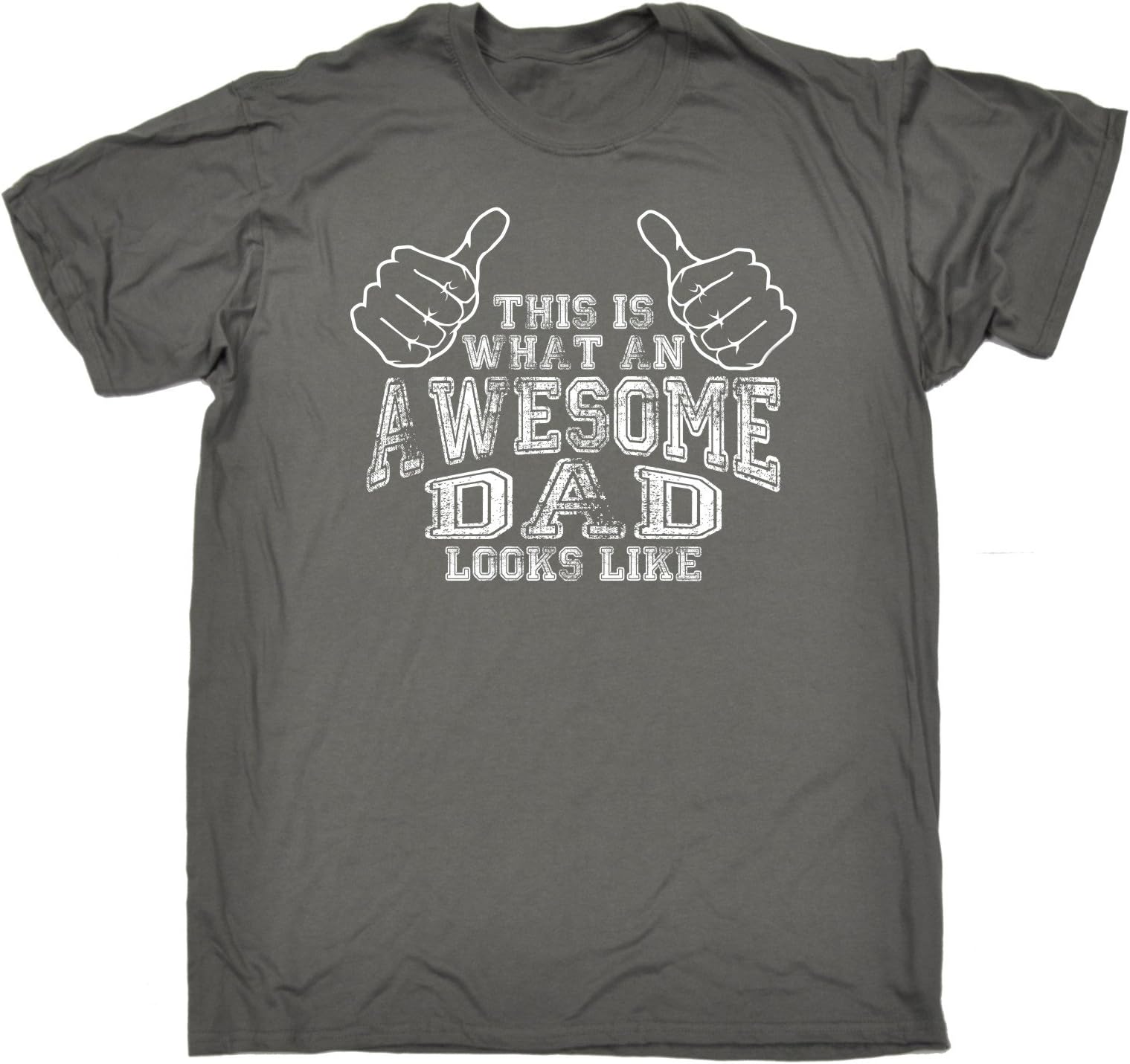 123t Men's This is What an Awesome Fisherman Looks Like Loose FIT T-Shirt Funny Novelty