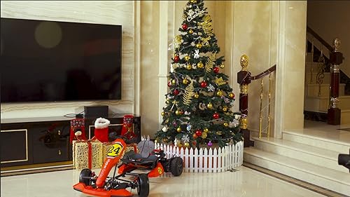 Miniatura 6 de HYPER GOGO Paquete de aeropatineta eléctrica y Gokart accesorio de aeropatineta Go Kart de 85 pulgadas longitud y altura ajustables pedal al aire