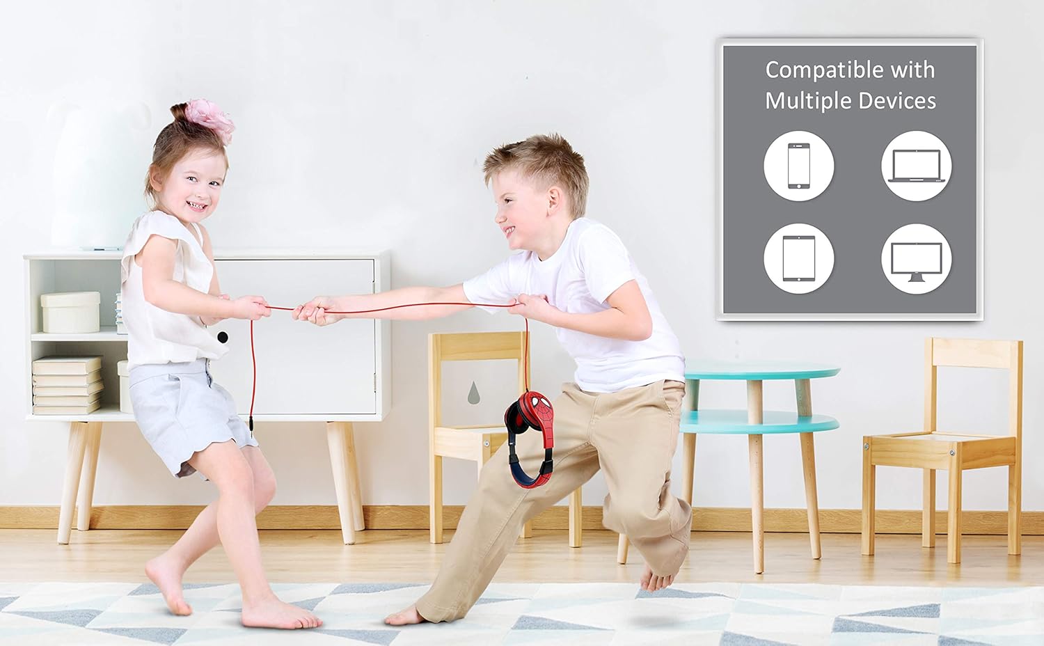 80% оƒƒ Dіѕсоunt eKids Spiderman Kids Headphones, Adjustable Headband, Stereo Sound, 3.5Mm Jack, Wired Headphones for Kids, Tangle-Free, Volume Control, Childrens Headphones Over Ear for School Home, Travel