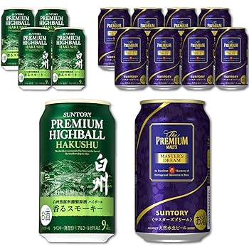 SUNTORY HAKUSHU HIGHBALL 350ml×24本 suntory-premium-highball-