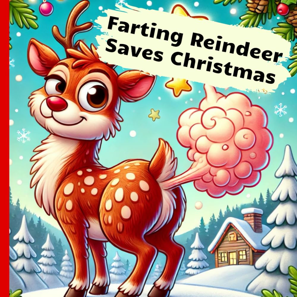 Farting Reindeer Saves Christmas: A hilarious Christmas tale about a reindeer with an unexpected talent that saves the holiday (Christmas Stories for Kids)