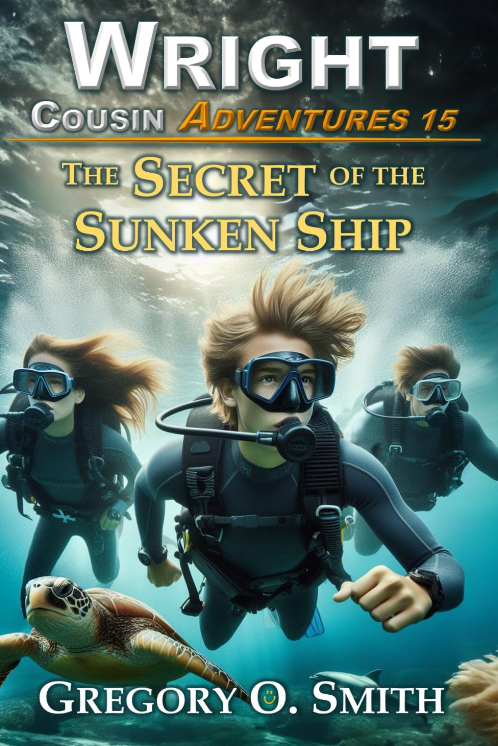 The Secret of the Sunken Ship: A fun and exciting mystery adventure for children and teens ages 8-14: 15 (Wright Cousin Adventures)